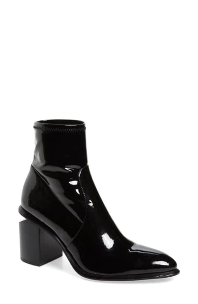 Shop Alexander Wang Anna Stretch Bootie In Black