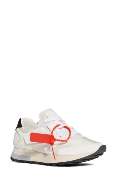 Shop Off-white Runner Sneaker In White White