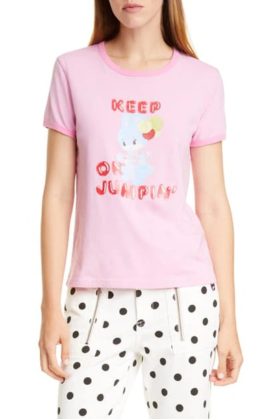 Shop The Marc Jacobs X Magda Archer The Collab Tee In Pink