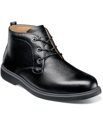 Shop Florsheim Toddler Boy Supacush Chukka Boot, Jr Shoes In Blk Tumble