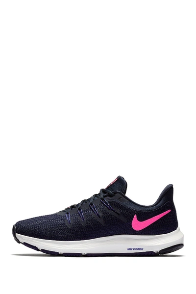 Shop Nike Quest Running Shoe In Dkobs/pinbla