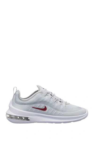 Shop Nike Air Max Axis Sneaker In 003 Pure Platinum/red Crush-blackened Blue