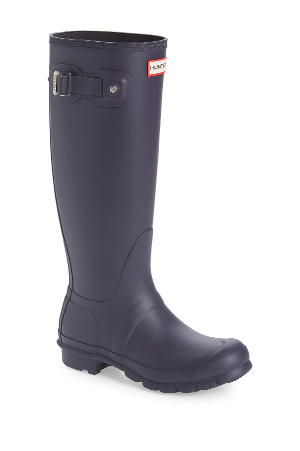 dark purple hunter boots