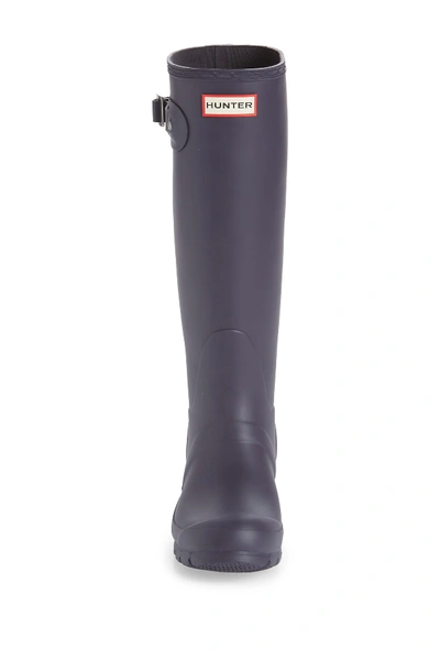 Shop Hunter Original Tall Waterproof Rain Boot In Aubergine