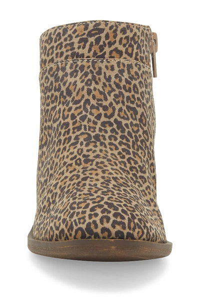 Shop Lucky Brand Brintly Waterproof Ankle Boot In Eyelash 08