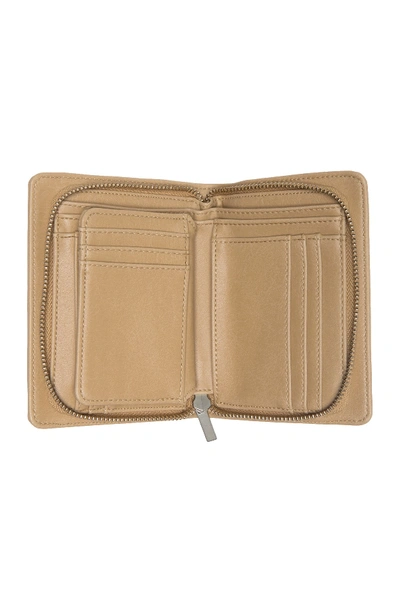 Shop Matt & Nat Webber Vegan Leather Small Zip Wallet + Card Case In Cardamon