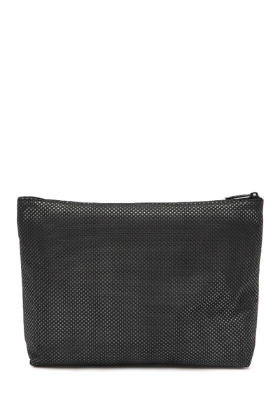 Shop Lesportsac Taylor Large Top Zip Pouch In Black Mesh