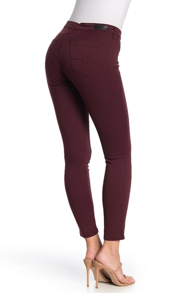 Shop Ag The Legging Ankle Jeans In Immersed Raw Si