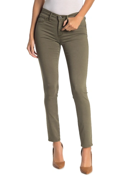 Shop Ag The Legging Ankle Jeans In Sulfur Dried