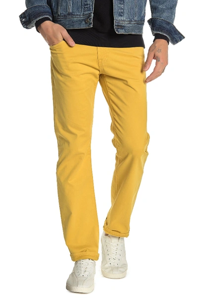 Shop Ag Matchbox Bes Slim Fit Pants In Tuscan Gold