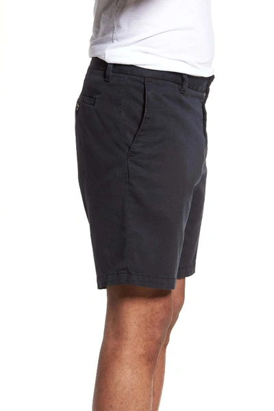 Shop Zachary Prell Catalpa Chino Shorts In Navy