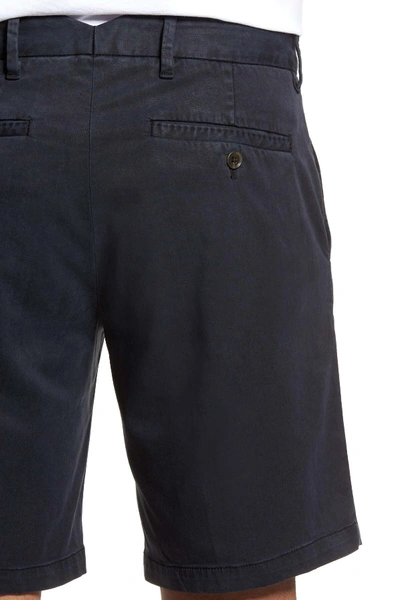 Shop Zachary Prell Catalpa Chino Shorts In Navy