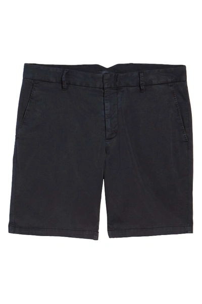 Shop Zachary Prell Catalpa Chino Shorts In Navy