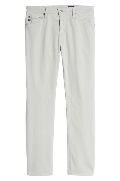 Shop Ag Everett Sud Slim Straight Fit Pants In Anchor Grey