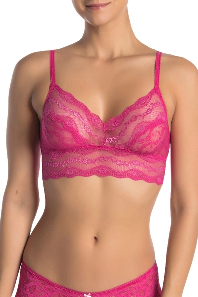 Shop B.tempt'd By Wacoal Lace Kiss Bralette In Pink Peaco
