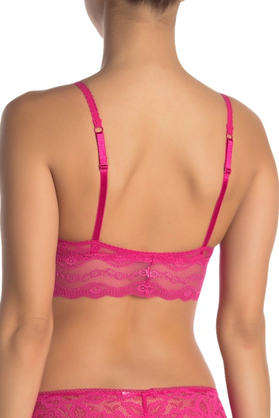 Shop B.tempt'd By Wacoal Lace Kiss Bralette In Pink Peaco