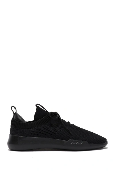 Shop K-swiss Gen-k Icon Knit Sneaker In Black/black/charcoal