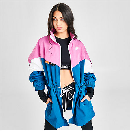 nike sportswear woven track jacket