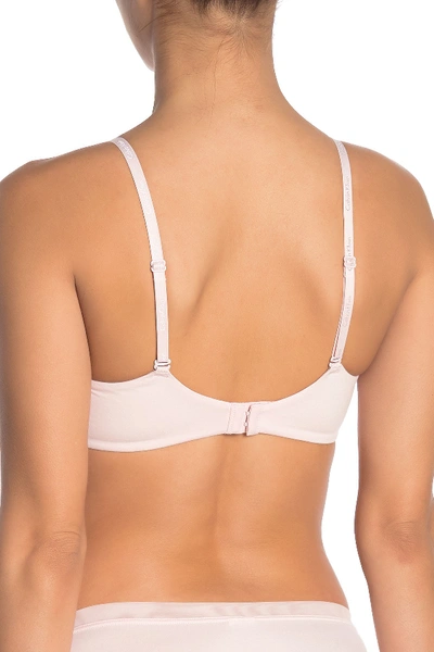 Shop Calvin Klein Convertible Strap Lightly Lined Demi Bra In 2nt Nymphs Thi