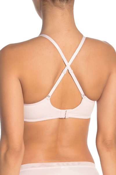 Shop Calvin Klein Convertible Strap Lightly Lined Demi Bra In 2nt Nymphs Thi