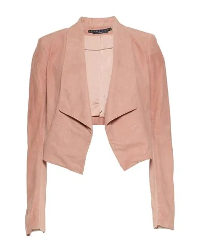 Shop Alice And Olivia Suit Jackets In Pastel Pink