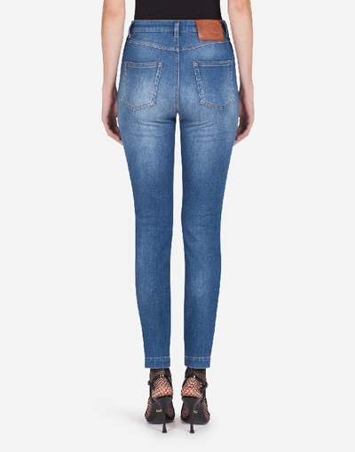 Shop Dolce & Gabbana Denim Stretch Audrey Fit Jeans