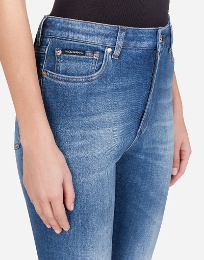 Shop Dolce & Gabbana Denim Stretch Audrey Fit Jeans