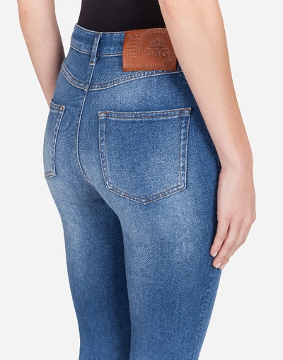 Shop Dolce & Gabbana Denim Stretch Audrey Fit Jeans