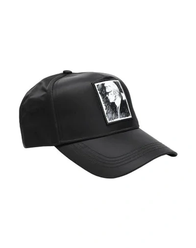 Shop Karl Lagerfeld Hats In Black