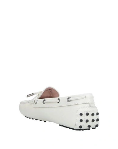 Tod's Loafers In White