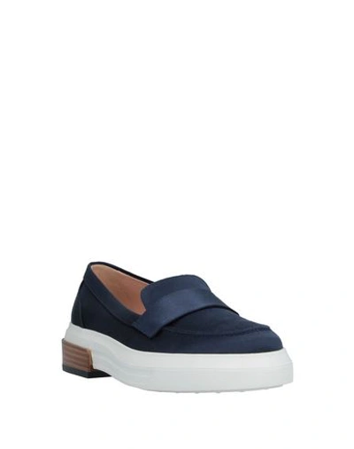 Tod's Loafers In Blue