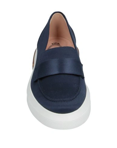 Tod's Loafers In Blue