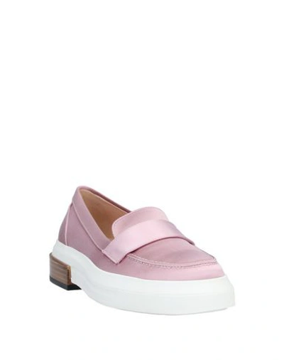Tod's Loafers In Pink