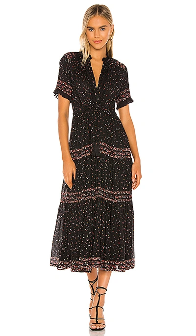 Shop Free People Rare Feeling Maxi Dress In Black Combo