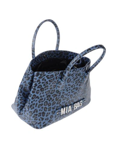 Shop Mia Bag Handbag In Slate Blue