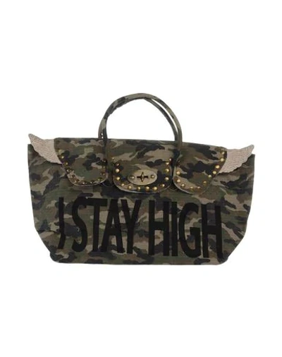 Shop Mia Bag Handbags In Military Green