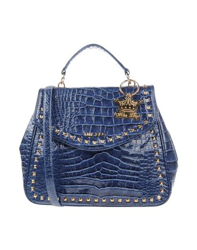 Shop Mia Bag Handbag In Blue