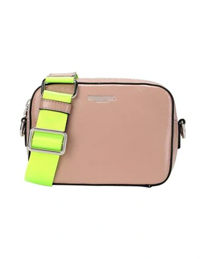 Shop Essentiel Antwerp Cross-body Bags In Pale Pink