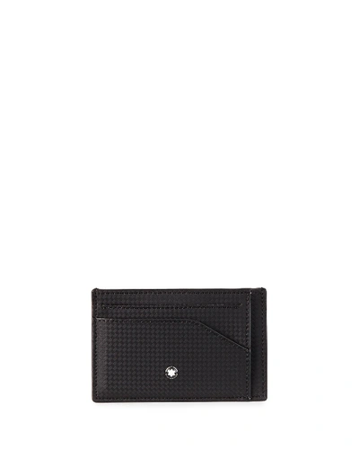 Shop Montblanc Men's Extreme 2.0 Printed Leather Card Case In Black
