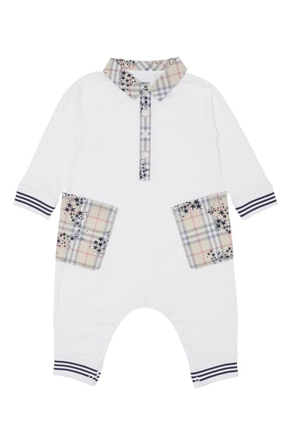 burberry romper baby boy