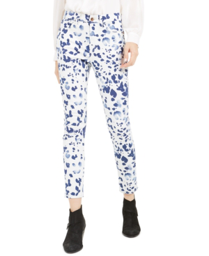 7 for all mankind printed jeans