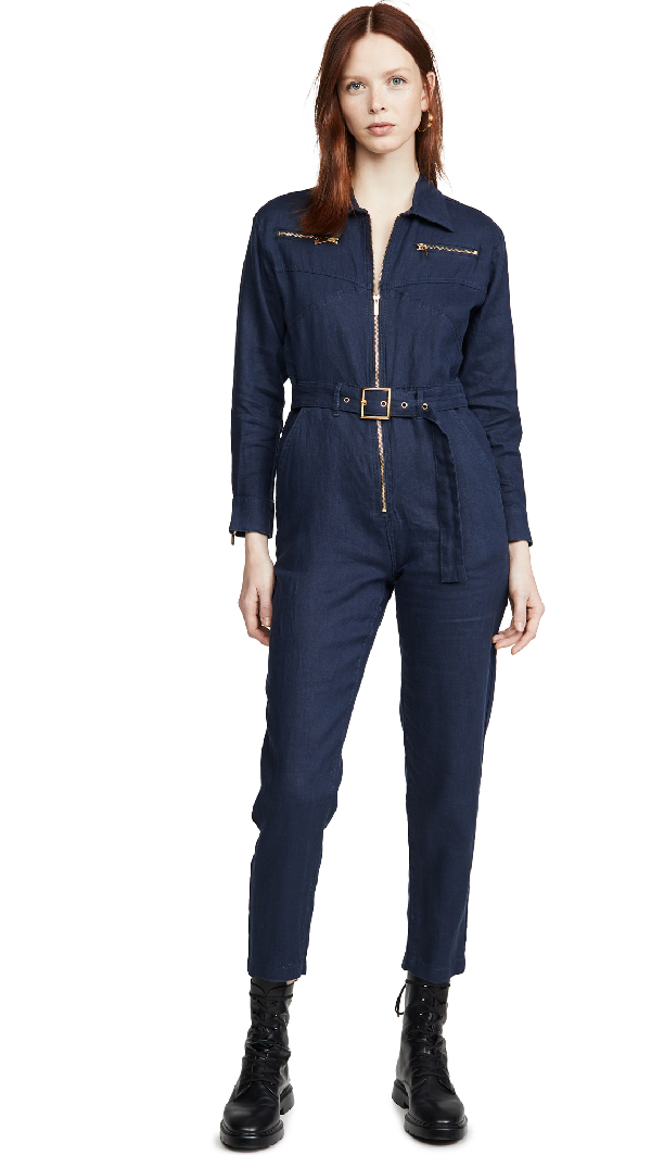 navy utility jumpsuit