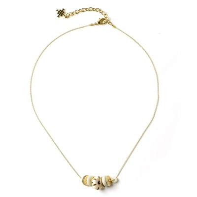 Shop Akola Dainty Chain Necklace With Bone
