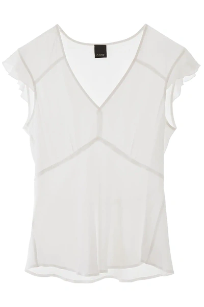 Shop Pinko Pop Corn Top In White