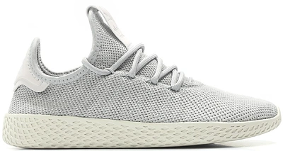 Pre-owned Adidas Originals Adidas Tennis Hu Pharrell Grey (women's) In Light Solid Grey/light Solid Grey/chalk White