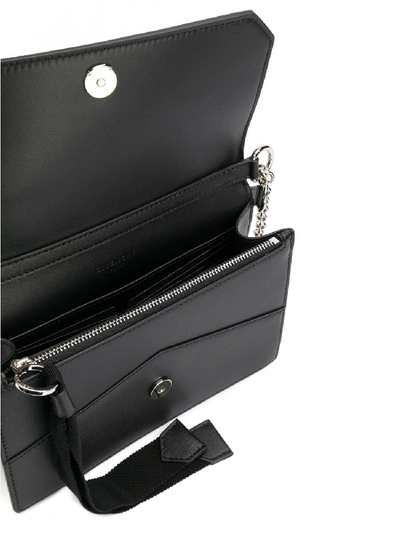 Shop Givenchy Wing Chain Mini Bag In Black