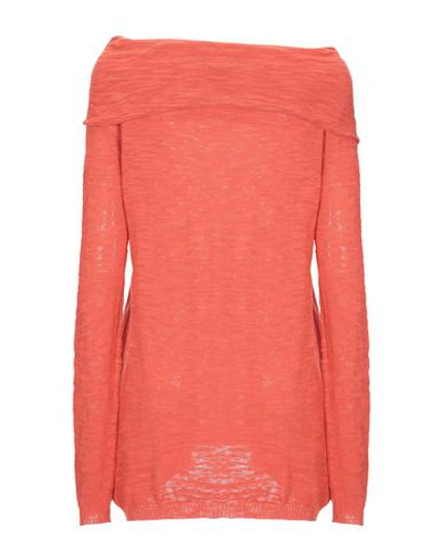 Les Copains Turtlenecks In Orange