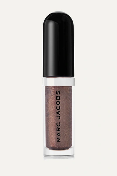Shop Marc Jacobs Beauty See-quins Glam Glitter Liquid Eyeshadow In Brown