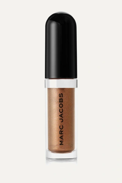Shop Marc Jacobs Beauty See-quins Glam Glitter Liquid Eyeshadow In Bronze