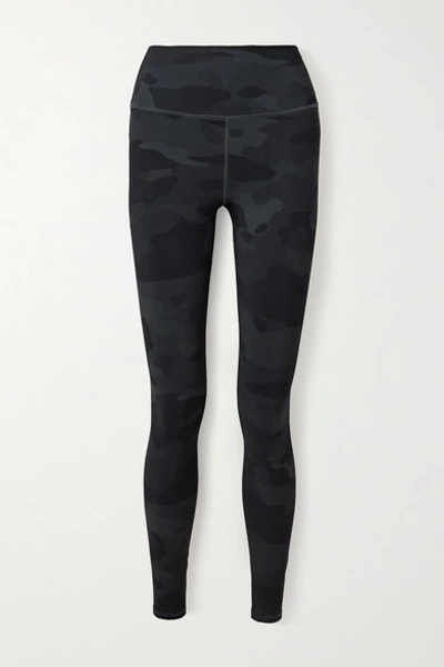 Alo Yoga High-waist Camo Vapor Legging - Hunter Camouflage